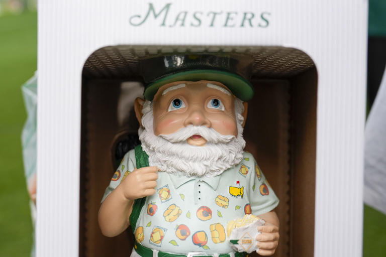 Isn't this one cute?': 2025 Masters gnome arrives at Augusta