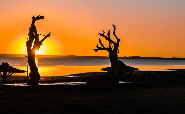 Atardeceres de Villa Epecuén 