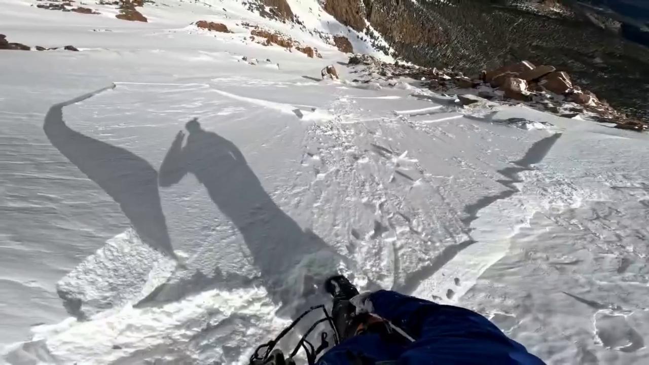 Climber accidentally triggers avalanche on mountain in Colorado