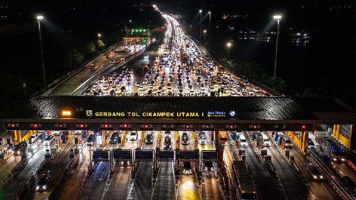 Arus Balik Lebaran Idul Adha: 199 Ribu Kendaraan Membanjiri Jalanan Jabotabek