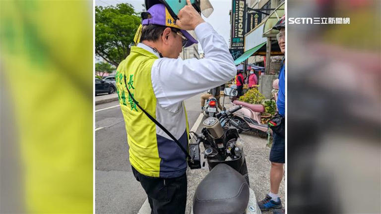 騎車巡廟沒戴安全帽！彰化市長林世賢道歉：會繳罰單