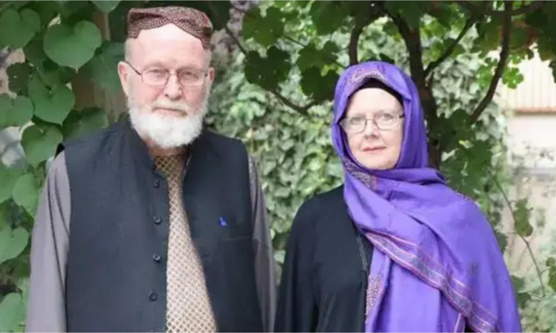 Peter and Barbie Reynolds have been running projects in Afghan schools for 18 years and decided to stay after the Taliban took power in 2021. Photograph: BBC