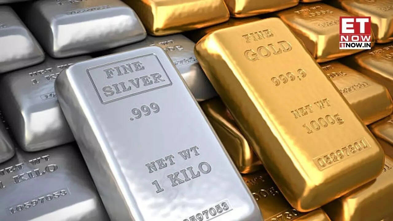 gold silver prices today: yellow, white metal see big price drop - check latest rates