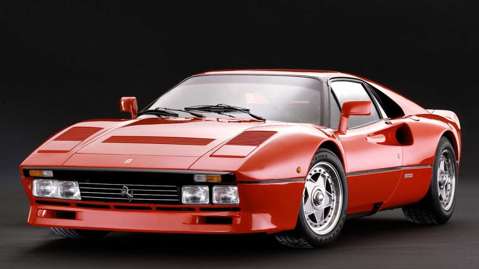 1984 Ferrari 288 GTO Red Front Angled View