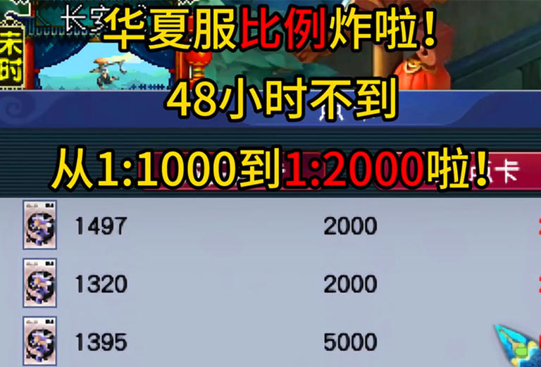 梦幻西游华夏区比例48小时翻倍，竟是经验丹惹的祸！-风行者社区