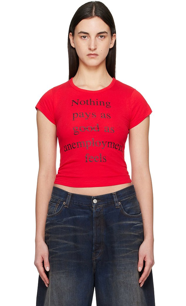 Anger Erupts Over £55 Selfridges T-Shirt Seen as 'Mocking' the Unemployed