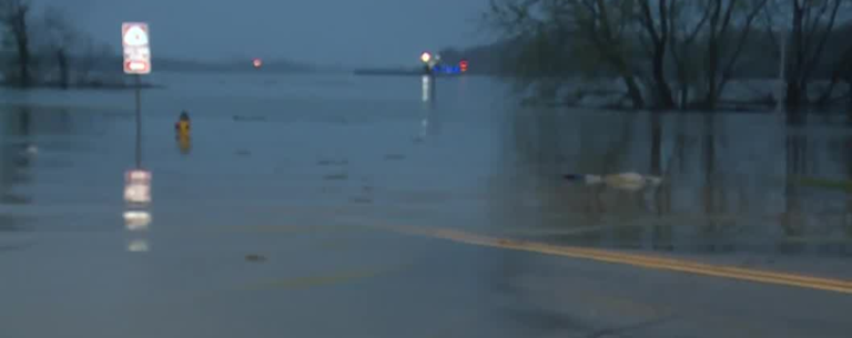 Ohio River remains high in Dearborn County, causing road closures and ...
