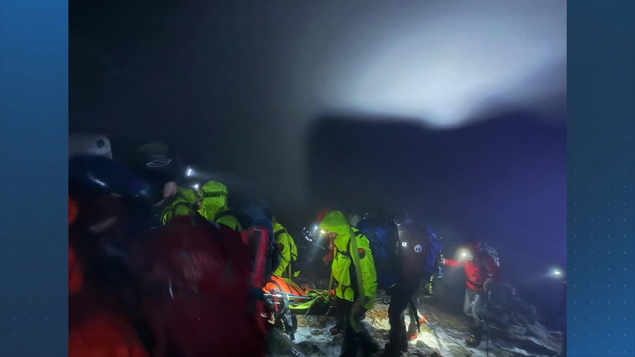 Injured hiker rescued after falling falling several feet from Jewell Trail