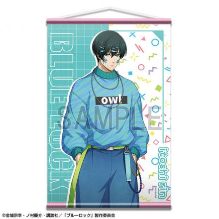 ブルーロック』新規描き下ろしイラストを使用した9人のB2タペストリー