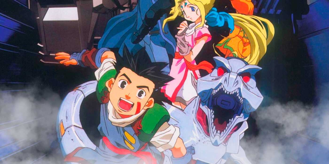 Van, Fiona and Zeke from Zoids.