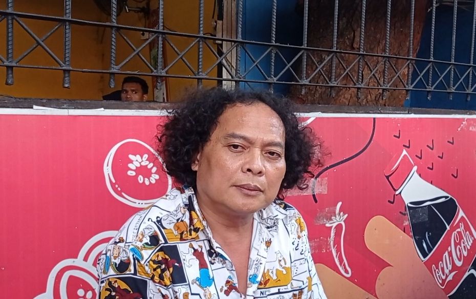 Deolipa Yumara ditemui di kawasan Blok M, Jakarta Selatan, Senin (7/4/2025).