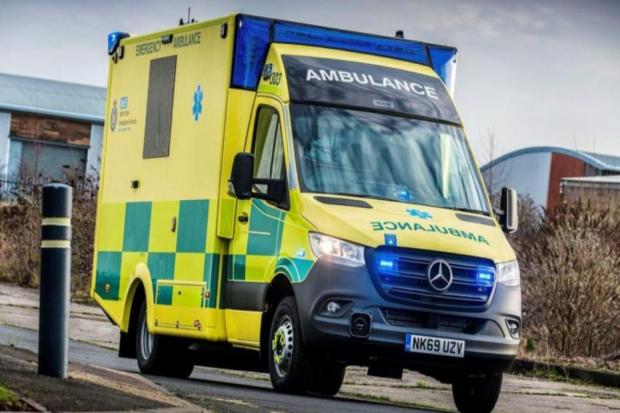 Five people taken to hospital after two-vehicle crash left patients trapped