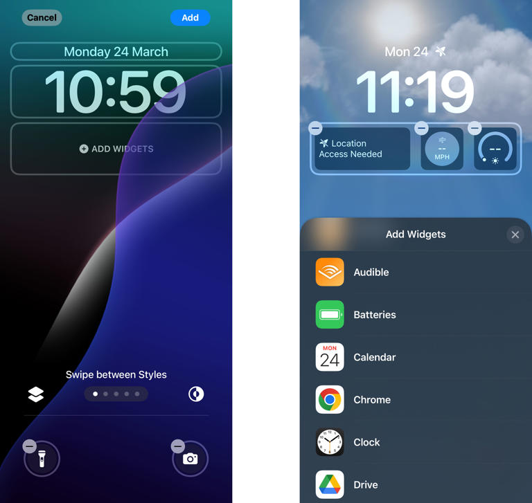 How to personalize your iPhone lock screen