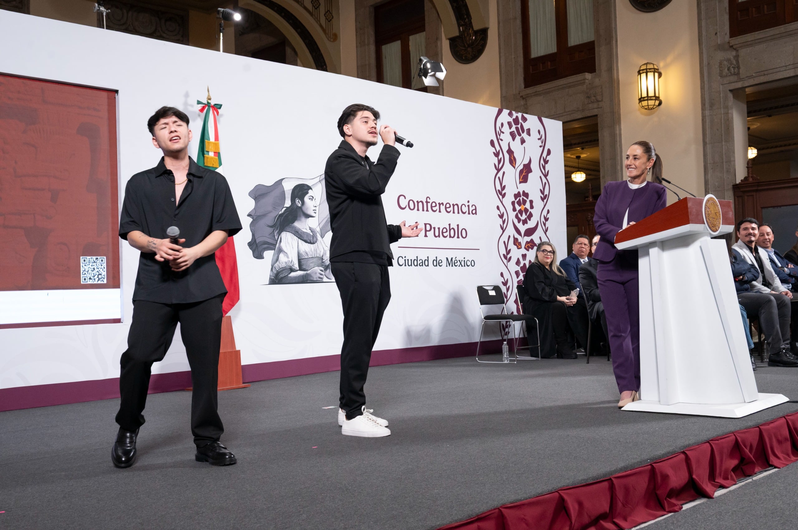 Claudia Sheinbaum impulsa concurso "México canta y encanta". | Crédito: Presidencia