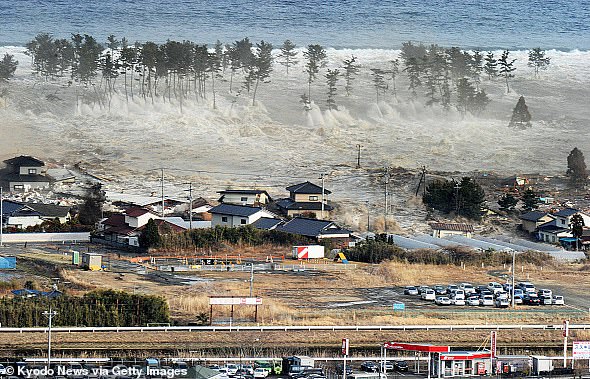 The Japanese government warns that a megaquake could kill 300,000 people. That is almost 20 times the deaths caused by the devasting Tohoku earthquake in 2011 (pictured)