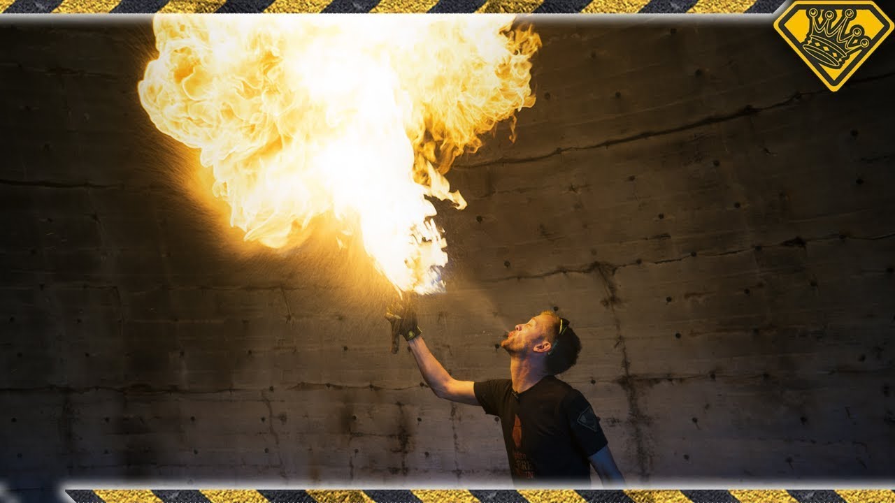 How to master the dangerous art of professional fire breathing