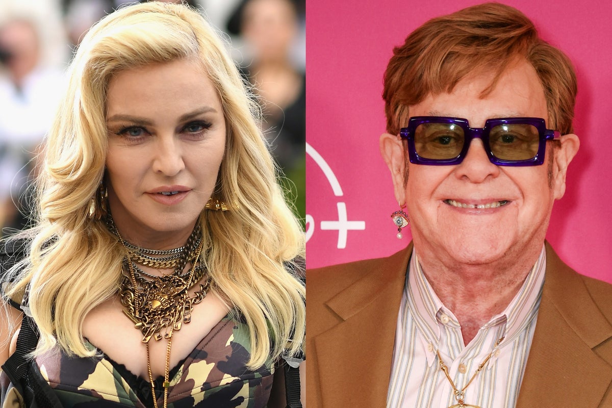 Madonna and Elton John ended decadeslong feud backstage at SNL, singer