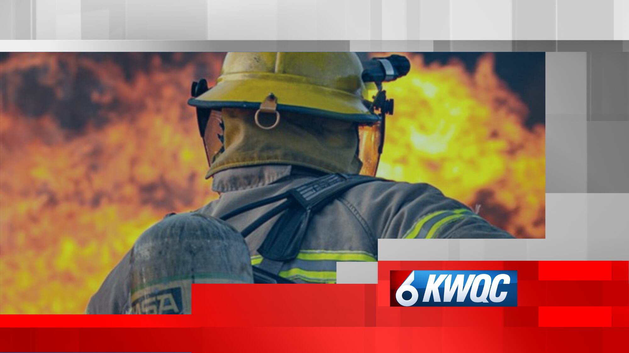 Rubber ramps for railroad catch fire near Quad Cities business