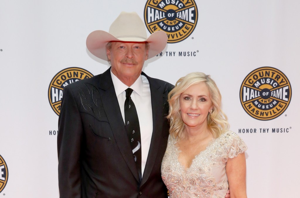 Alan Jackson Dances With His Wife Denise During Two Step Inn Festival