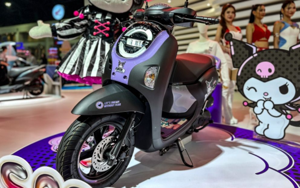Honda Scoopy x Kuromi Edisi Terbatas Rilis di Yogyakarta, Tampil Modis