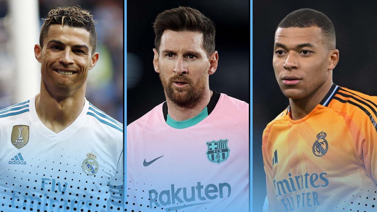 Top 10 La Liga Stars With the Best Goals-Per-Game Ratio: Messi, Ronaldo, Mbappé & More! Top 10 La Liga Stars With the Best Goals-Per-Game Ratio: Messi, Ronaldo, Mbappé & More!