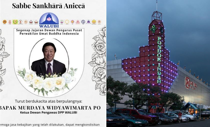 Bos Pondok Indah Mall, Murdaya Poo Meninggal Dunia