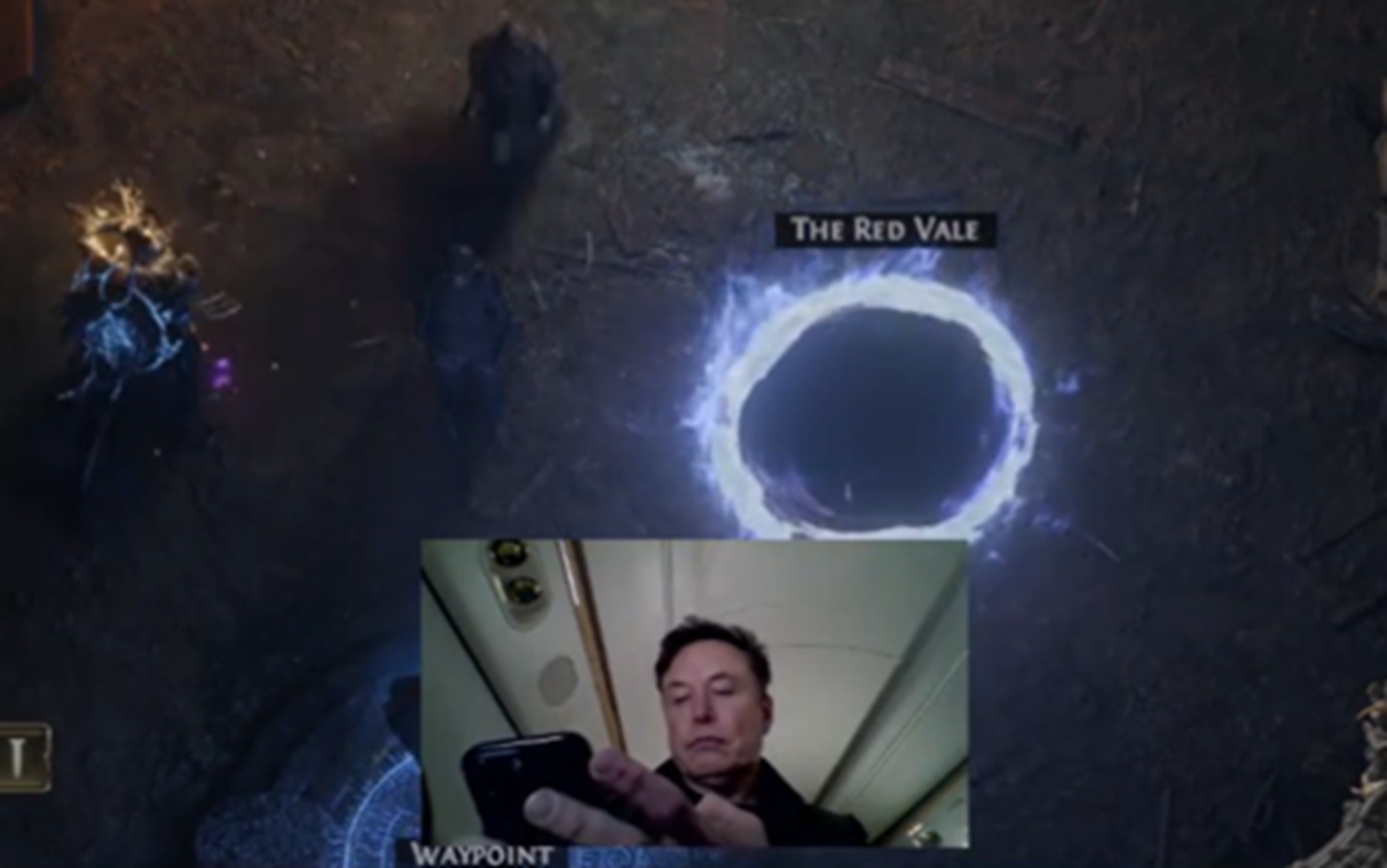 Elon Musk playing 'Path of Exile 2'. X