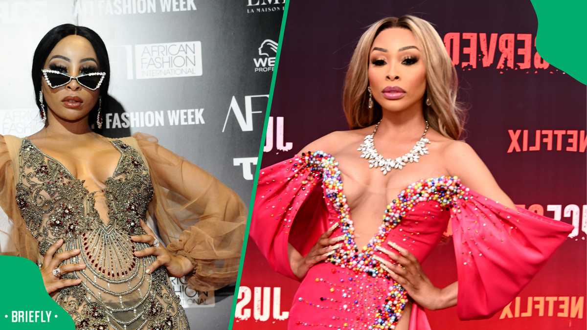 Khanyi Mbau's transformation: Netizens are divided over her new look