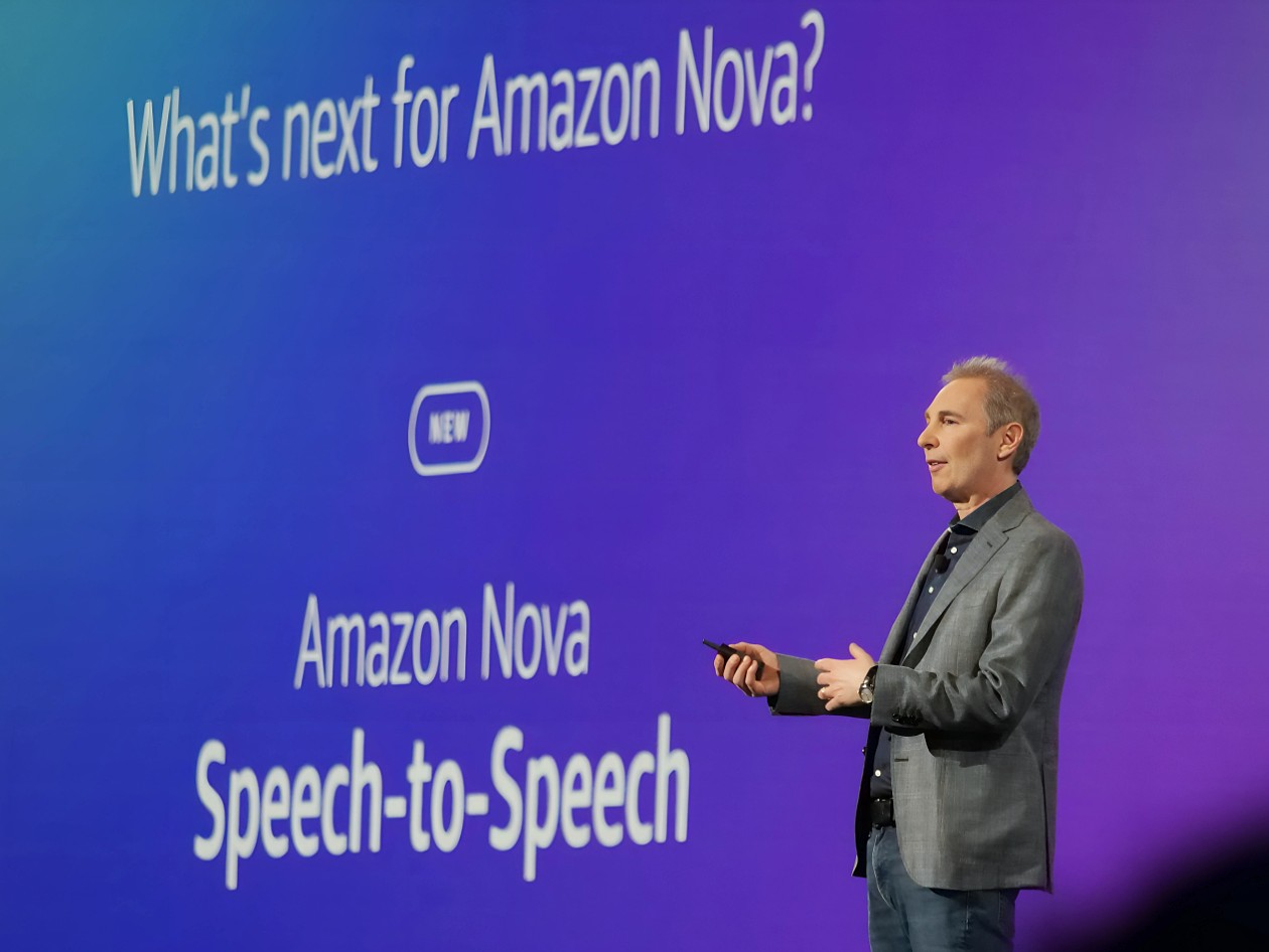 Amazon enters real-time AI voice race with Nova Sonic, a unified voice  model that senses emotion