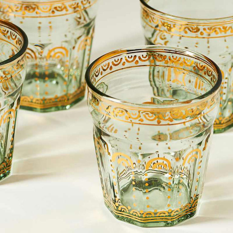 The Mediterranean Dish Juice Glasses, Set of 4