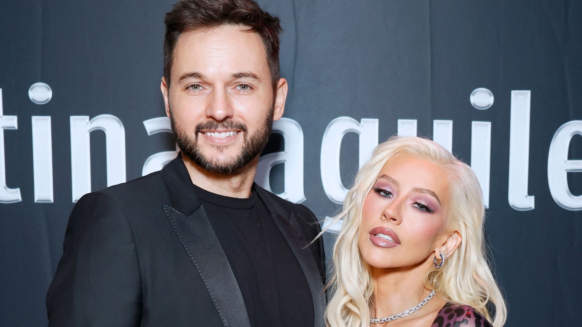 Christina Aguilera celebrates Matthew Rutler's 40th birthday in