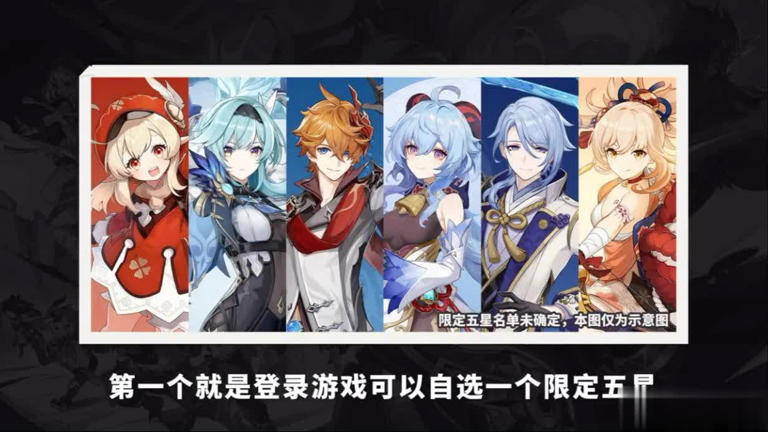 原神5.7将刷新流水，6.0周年庆3大福利，5位男角色首爆！