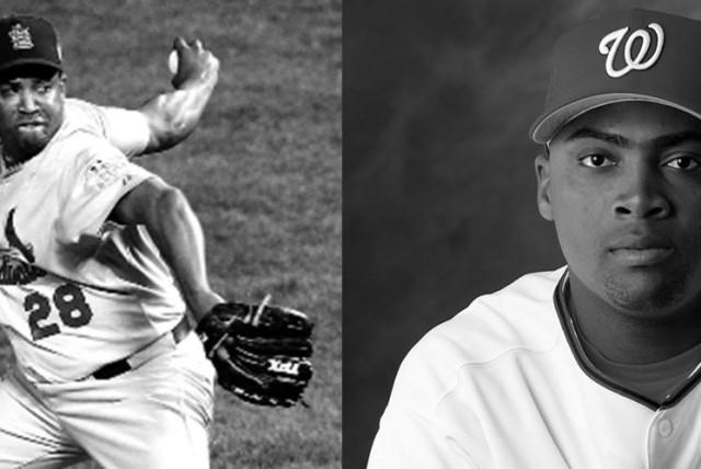 Octavio Dotel y Tony Blanco, fallecidos en la tragedia en Santo Domingo. AFP y MLB en español