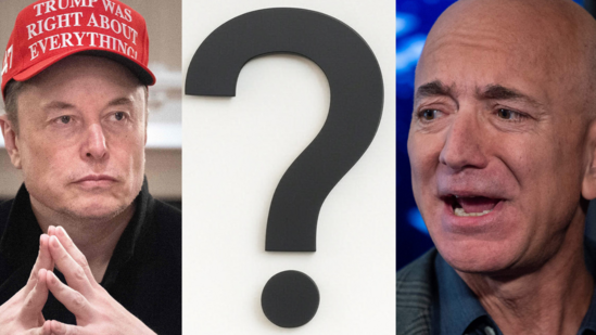 Elon Musk and Jeff Bezos lost billions this year.