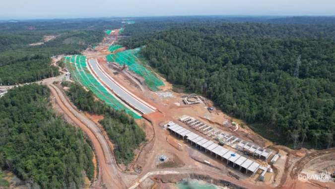WIKA Tuntaskan Proyek Jalan Kompleks Yudikatif dan KIPP IKN Senilai Rp1,91 Triliun