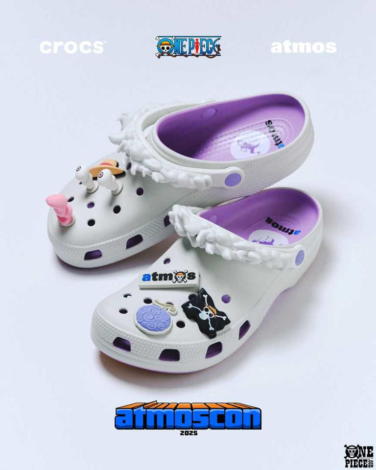 One Piece & Crocs Bring Gear 5 Luffy to Life in New Limited
