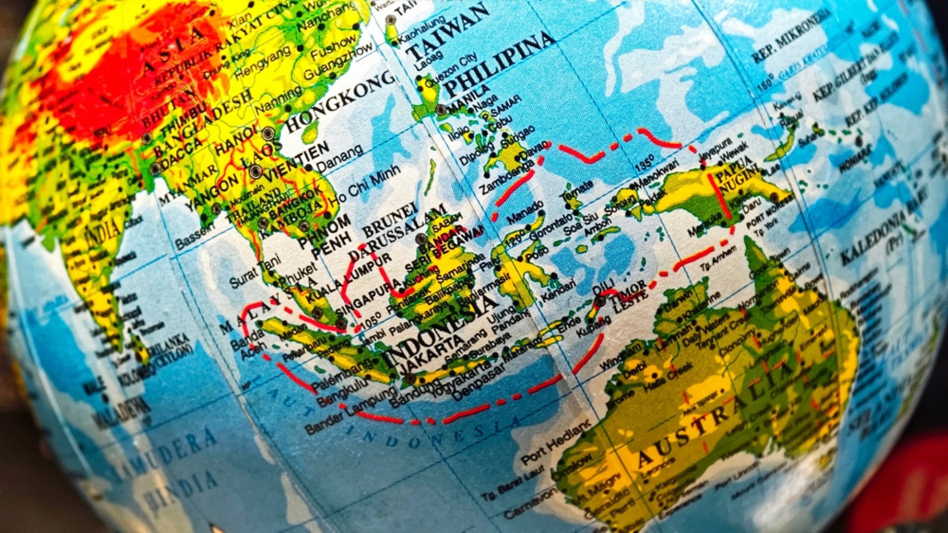 Aankomst in Oceani&euml;