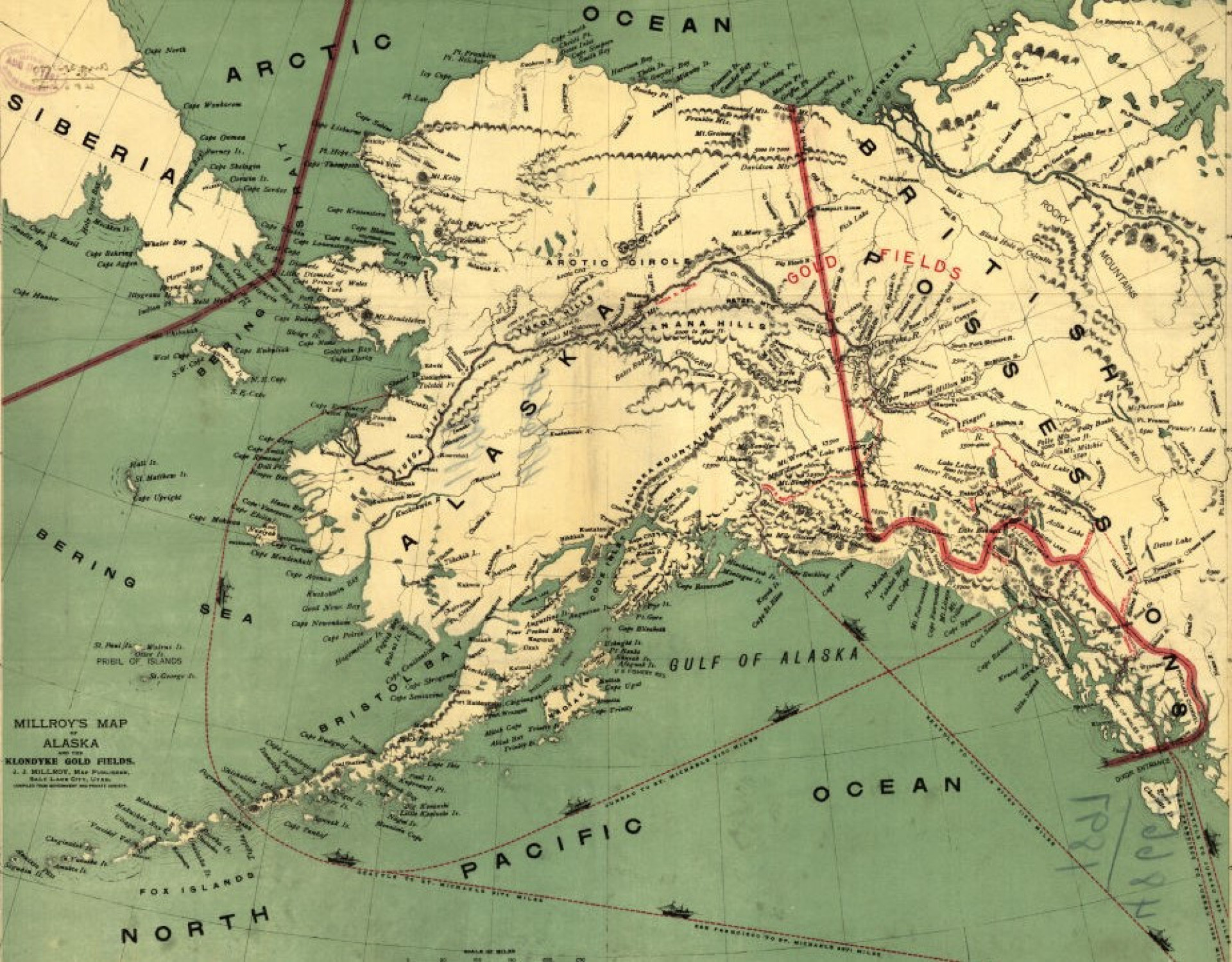 Op weg naar Noord-Amerika