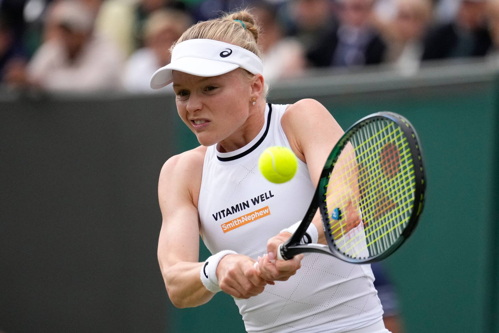 Tennis Harriet Dart beschwert sich über Körpergeruch von Gegnerin Lois