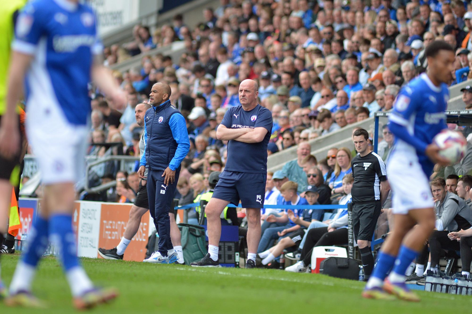 Chesterfield's season 'rides' on AFC Wimbeldon clash, says Paul Cook