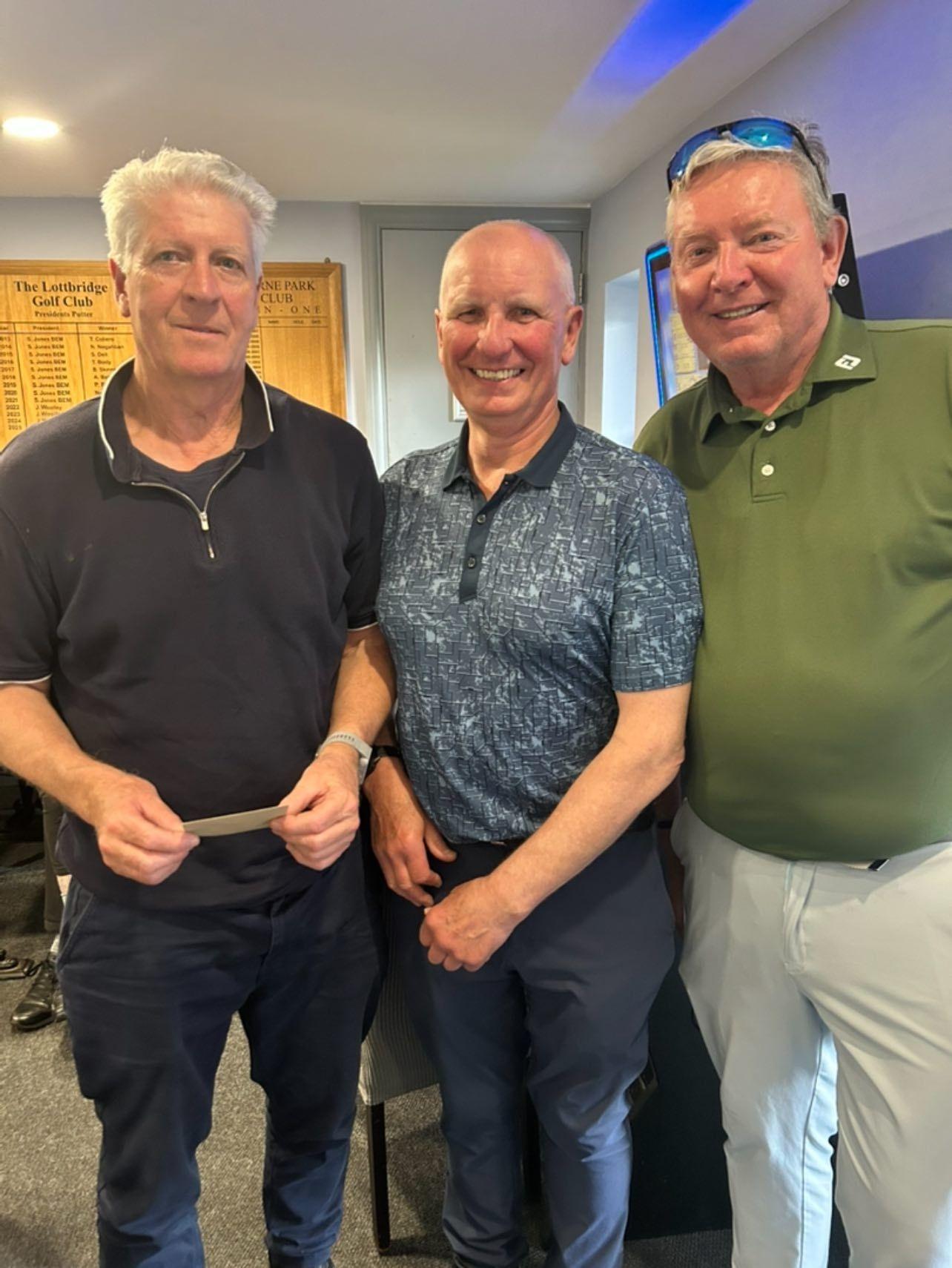 Tony wins Memorial Trophy at Lottbridge Golf Club