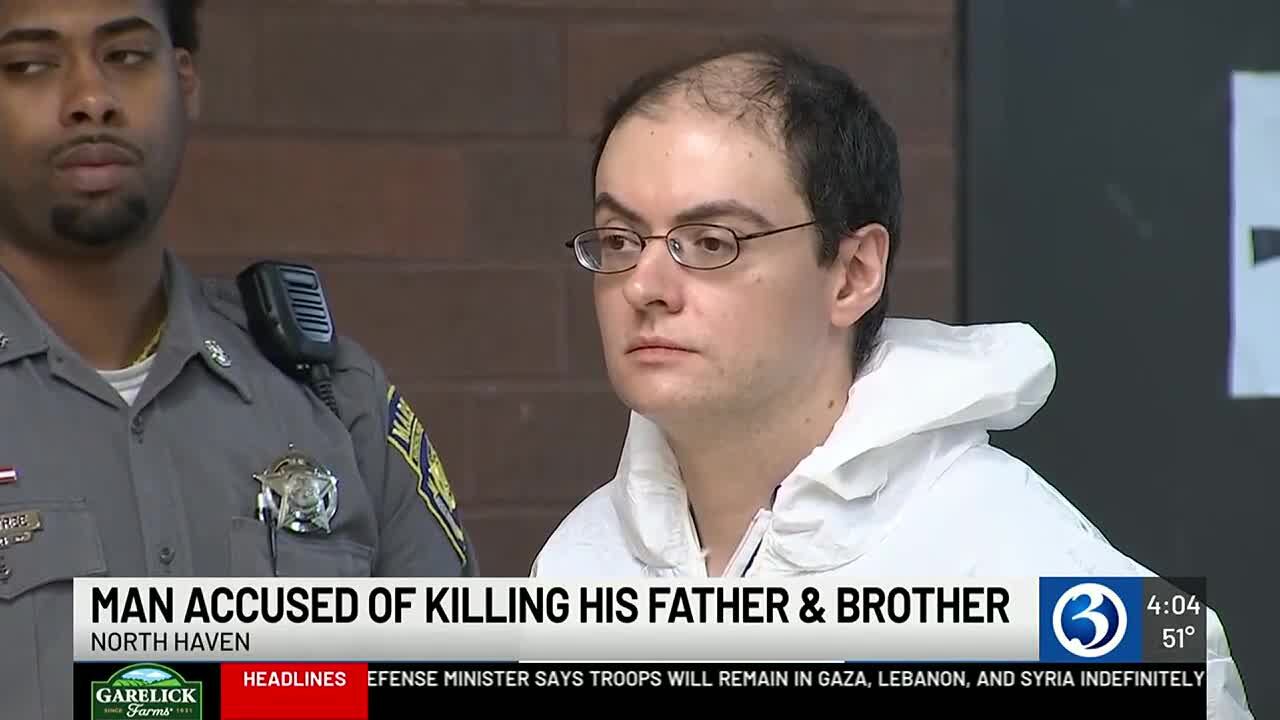 North Haven man accused of murdering father and stabbing brother(00)