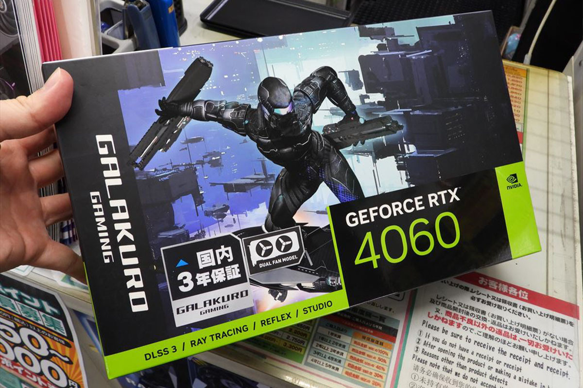 RTX 4060搭載ビデオカードが4万円台! 玄人志向から登場 RTX 4060搭載ビデオカードが4万円台! 玄人志向から登場