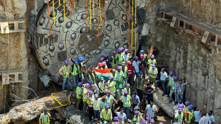 Mumbai Metro gets mega tunnel breakthrough, route to cut travel time by 60 mins