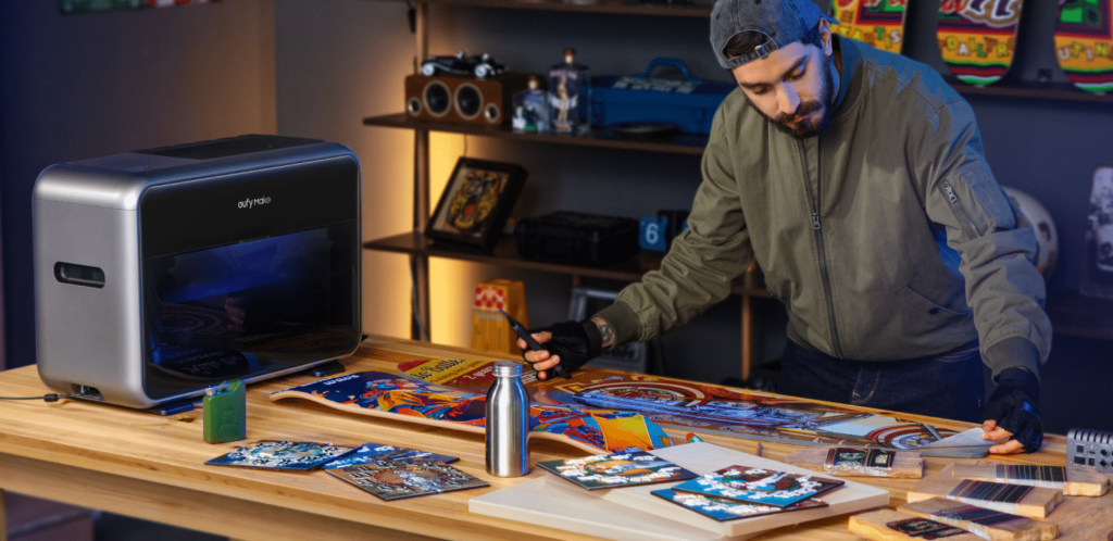 Anker’s eufyMake UV Printer E1 brings 3D-texture printing to homes for ...