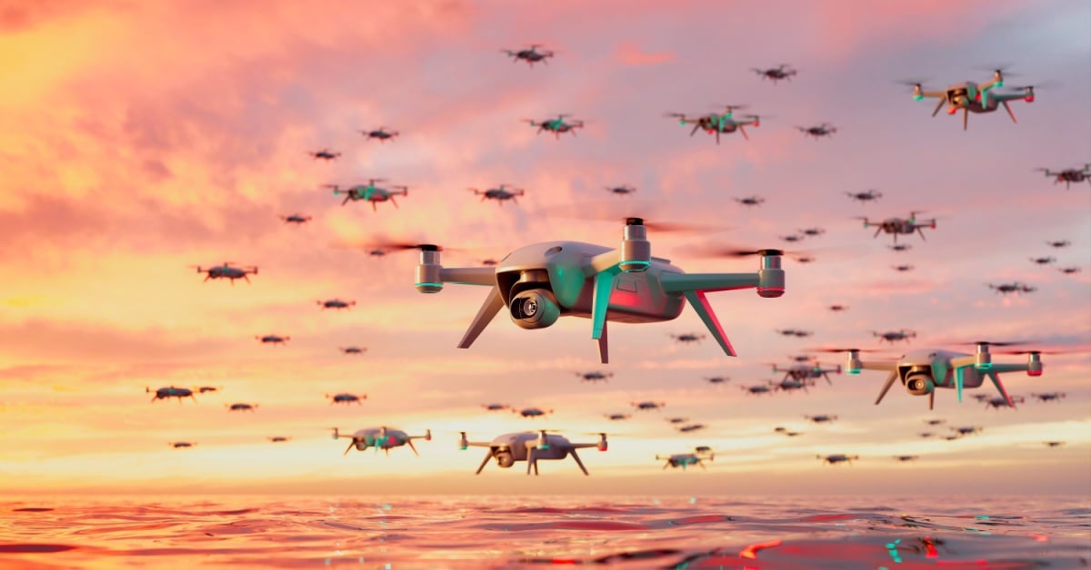 DRONES OVER BASE WHERE RUBIO HEGSETH LIVE PROMPT visual data 2