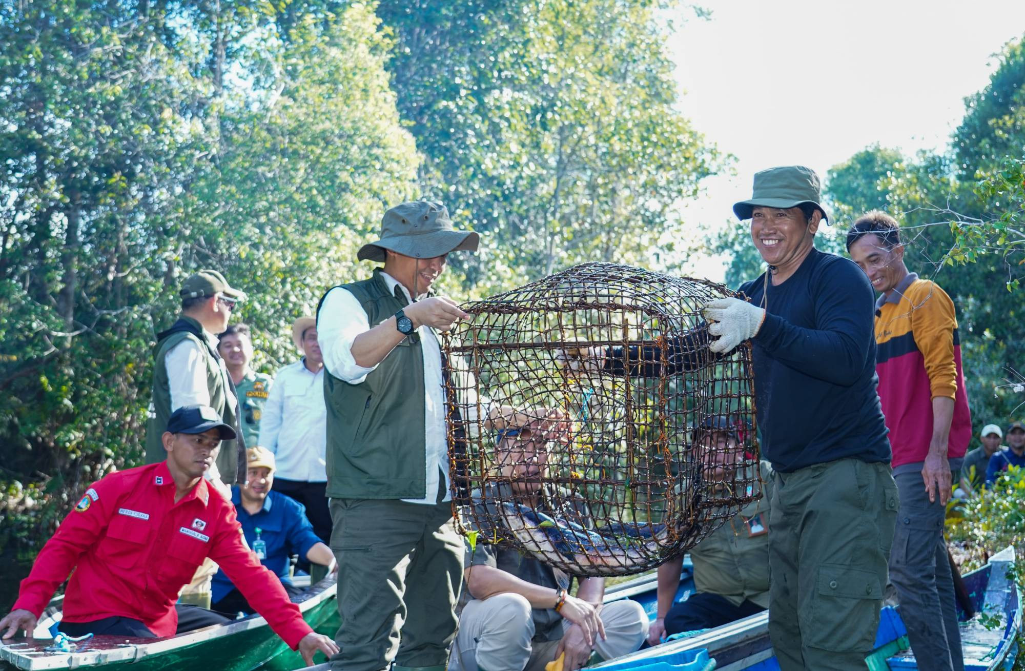 Kunjungi Kalteng, Menteri Lingkungan: Ekosistem Gambut Sebangau Urusan Dunia