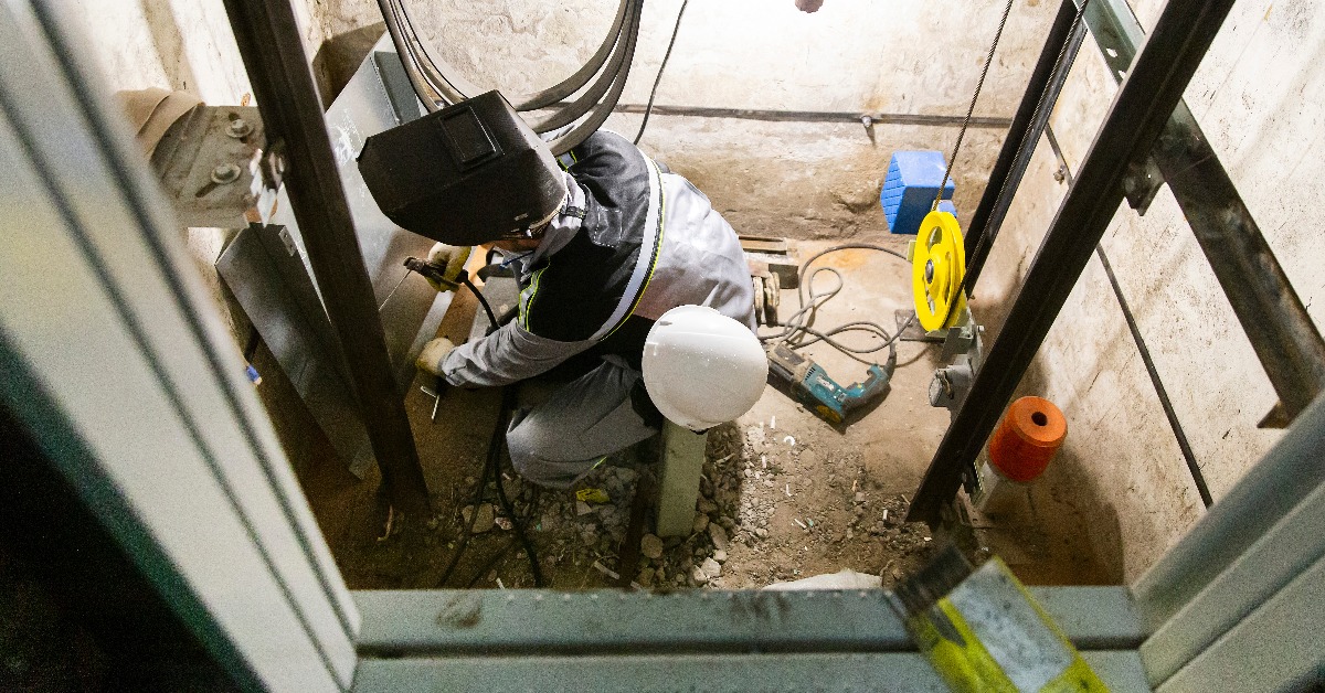 4. Elevators and escalator installation and repair