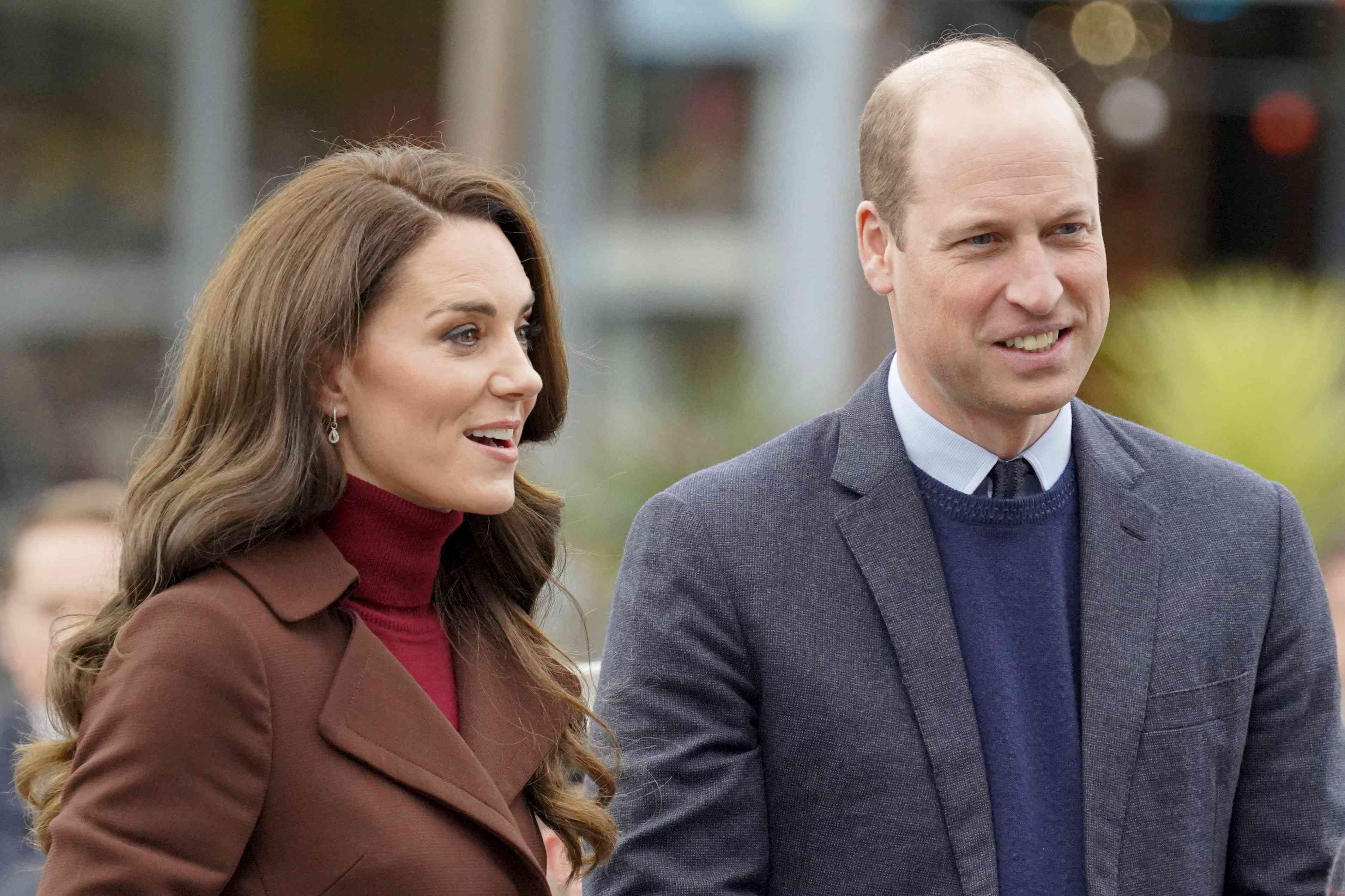 Getty Kate Middleton and Prince William on February 9, 2023