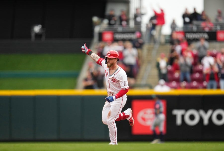 'That has to feel fantastic': Jake Fraley hits grand slam vs Mariners ...